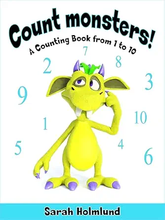 Count monsters! book cover