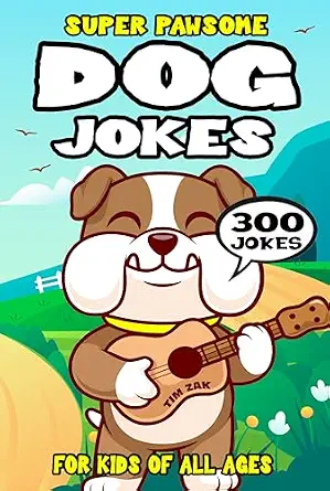 Dog Joke Book for Kids book cover